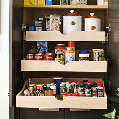 How to Make a Pull Out Pantry - I Like To Make Stuff