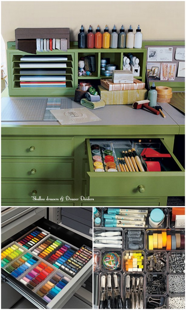 Organizing The Art Studio - Live Simply by Annie